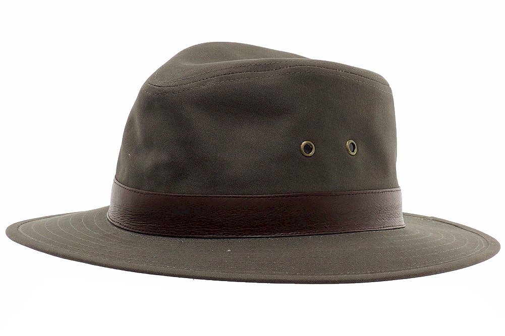 Henschel Men's Cotton Canvas Outback Hat | JoyLot.com