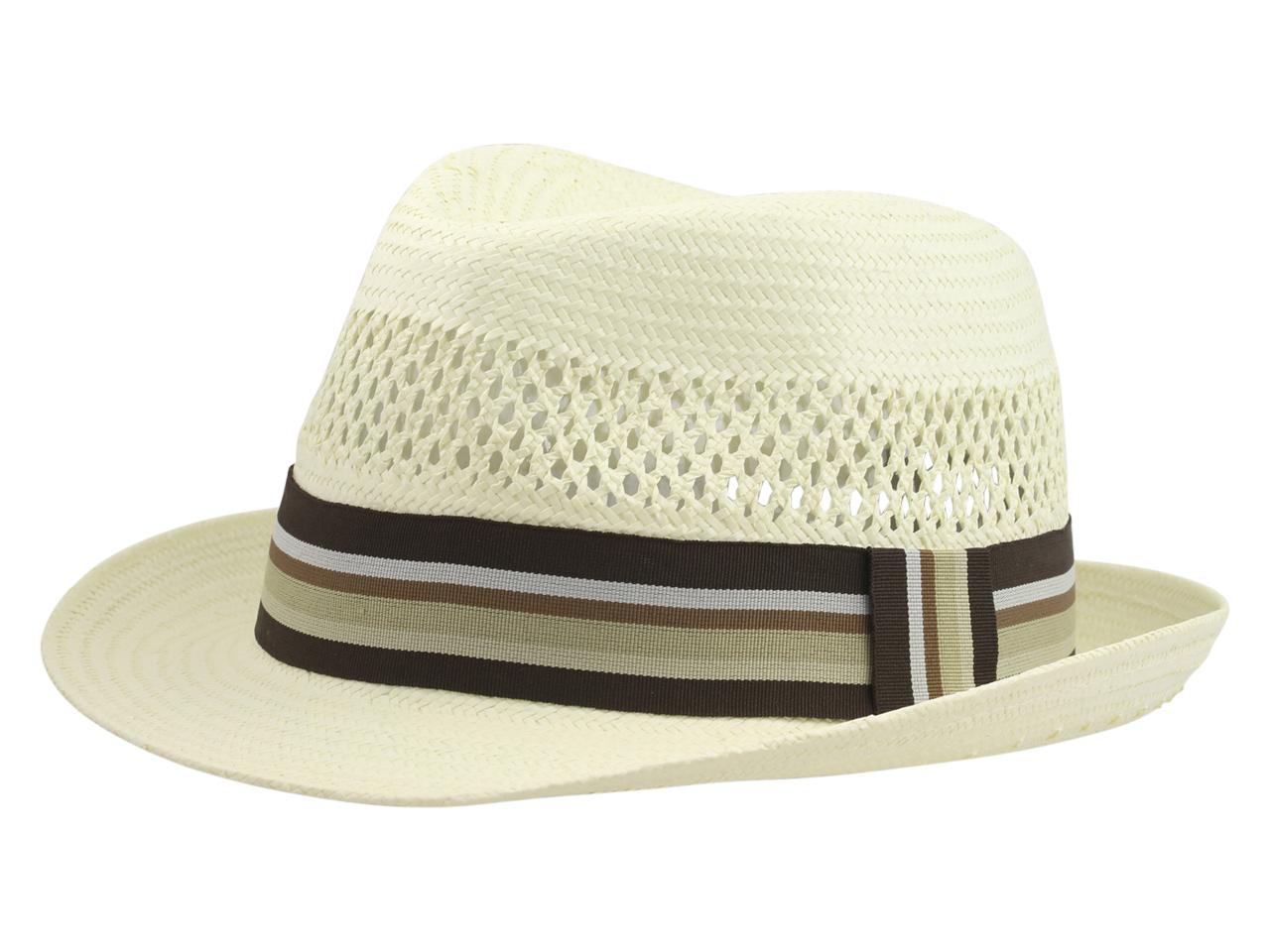 toyo straw fedora hat