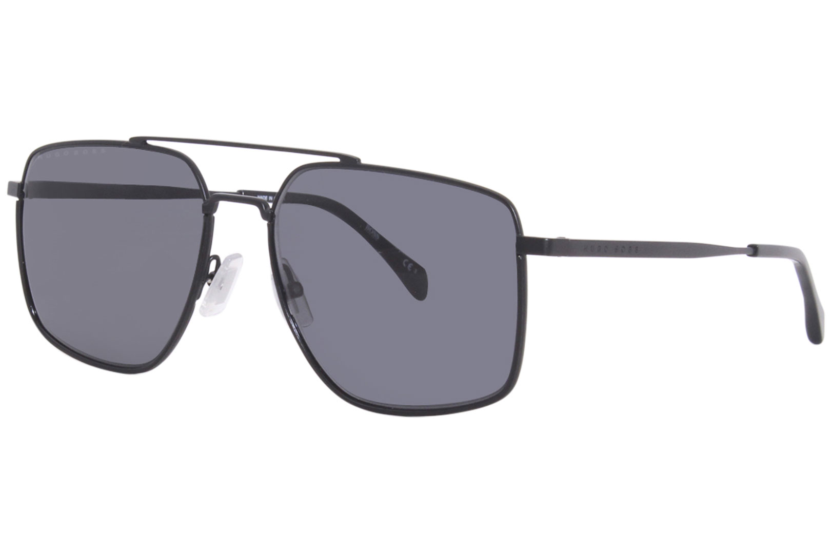 UPC 716736193205 product image for Hugo Boss 1091/S 003IR Sunglasses Men's Matte Black/Grey Square Shape 58 16 145  | upcitemdb.com