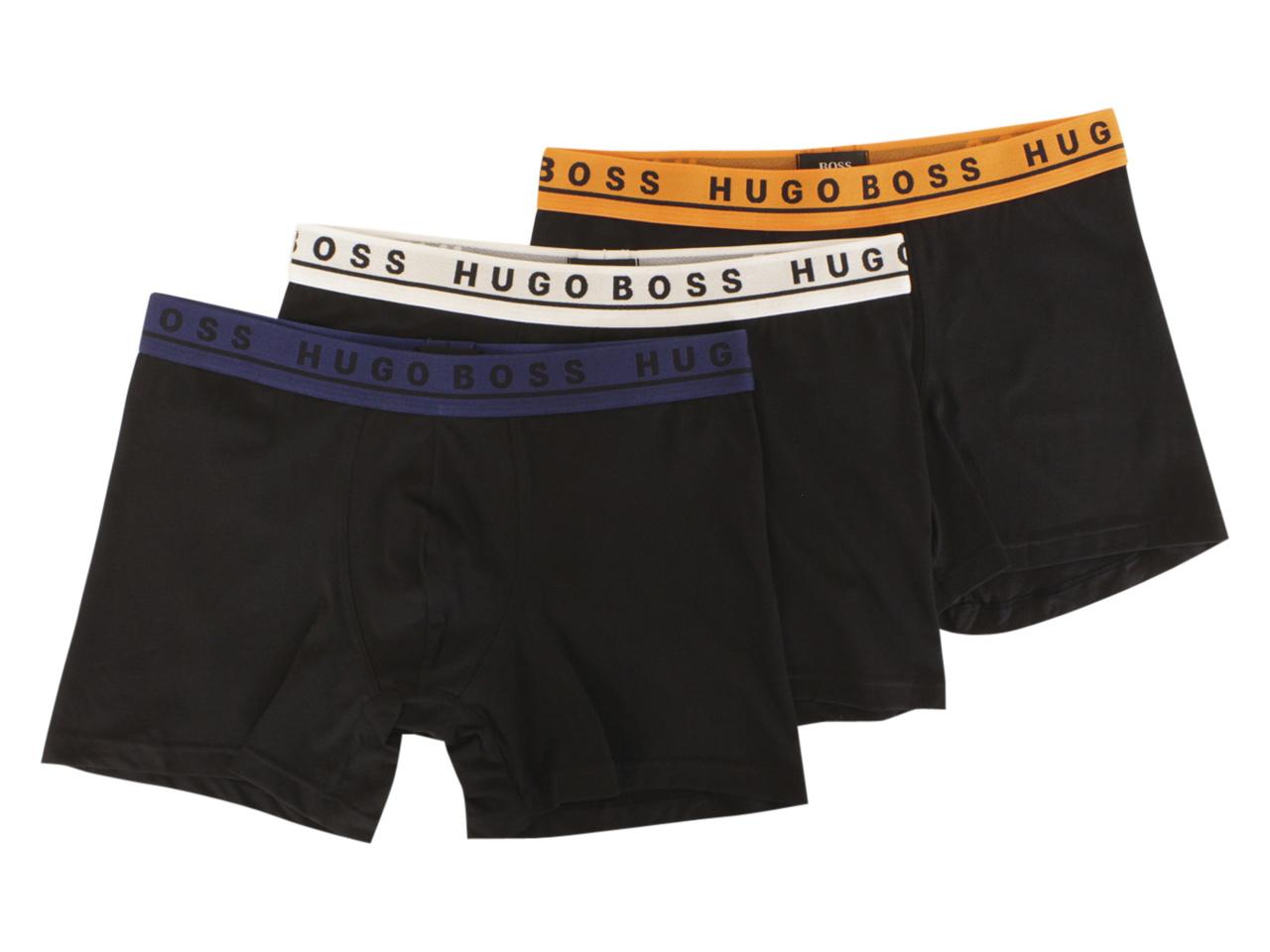 Hugo Boss Men's 3-Pairs Logo Waist Boxer Briefs Underwear | JoyLot.com