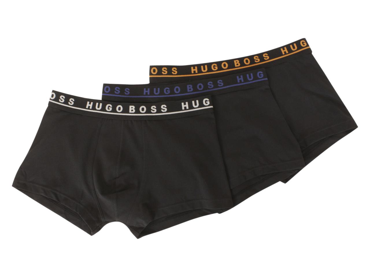 Hugo Boss Men's 3-Pairs Logo Waist Boxers Trunks Underwear | JoyLot.com