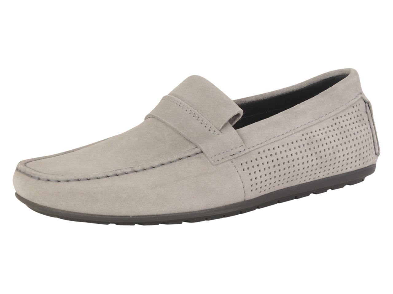 perforated loafers mens