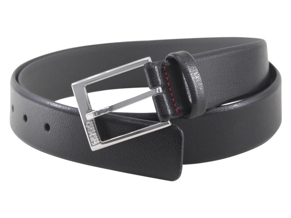 Hugo Boss Men S Gellot Belt Genuine Leather Black Sz Joylot Com