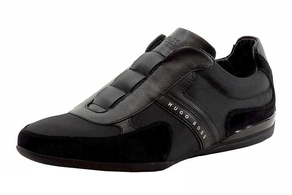 Patch spiritueel stel je voor Hugo Boss Men's Spacit On Slip On Leather Sneakers Shoes | JoyLot.com