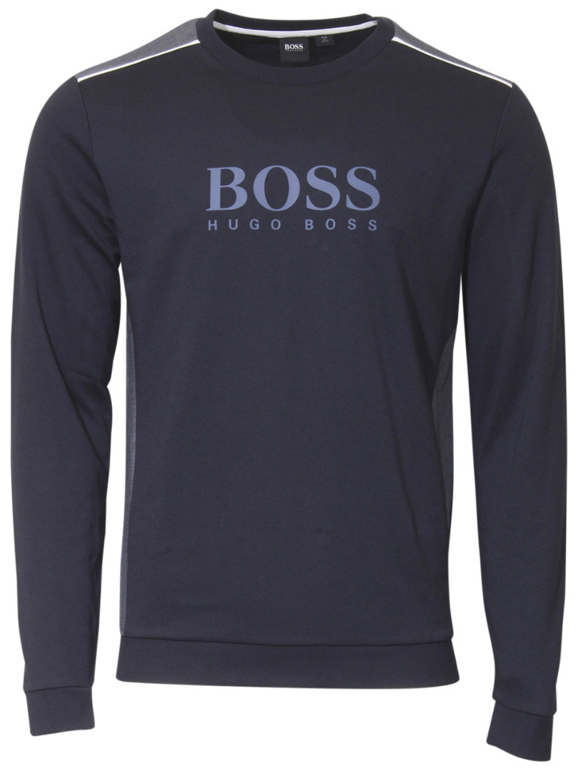 Hugo boss best sale long sleeve sweatshirt