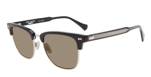 UPC 751286368376 product image for John Varvatos SJV556 Sunglasses Men's Black/Gold Square Shape 52 18 145 - Lens-5 | upcitemdb.com