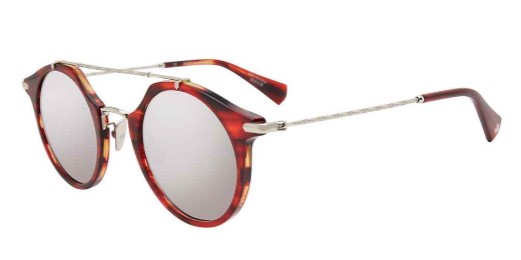 UPC 751286359220 product image for John Varvatos SJV560 Sunglasses Men's Red/Silver Mirror Round Shape 48 25 145 -  | upcitemdb.com