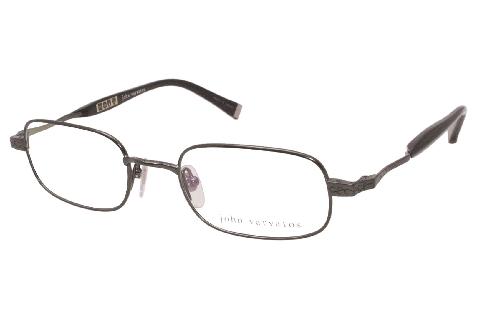 UPC 751286219425 product image for John Varvatos Eyeglasses V140 Gunmetal 50 20 140mm - Silver - Lens-50 Bridge-20  | upcitemdb.com