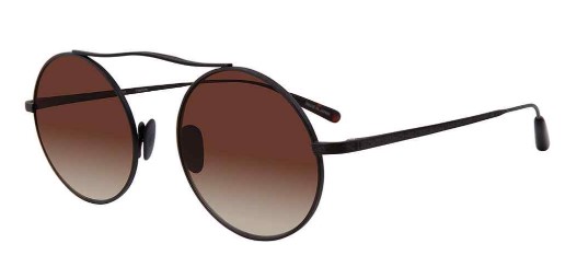 UPC 751286330359 product image for John Varvatos V536 Sunglasses Men's Black/Brown Gradient Round Shape 52 19 145 - | upcitemdb.com