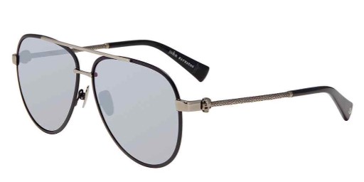 UPC 751286343496 product image for John Varvatos V546 Sunglasses Men's Black/Grey Pilot 63 13 145 - Lens-63 Bridge- | upcitemdb.com