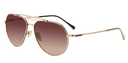 UPC 751286343595 product image for John Varvatos V549 Sunglasses Men's Gold/Brown Gradient Pilot 58 14 145 - Lens-5 | upcitemdb.com