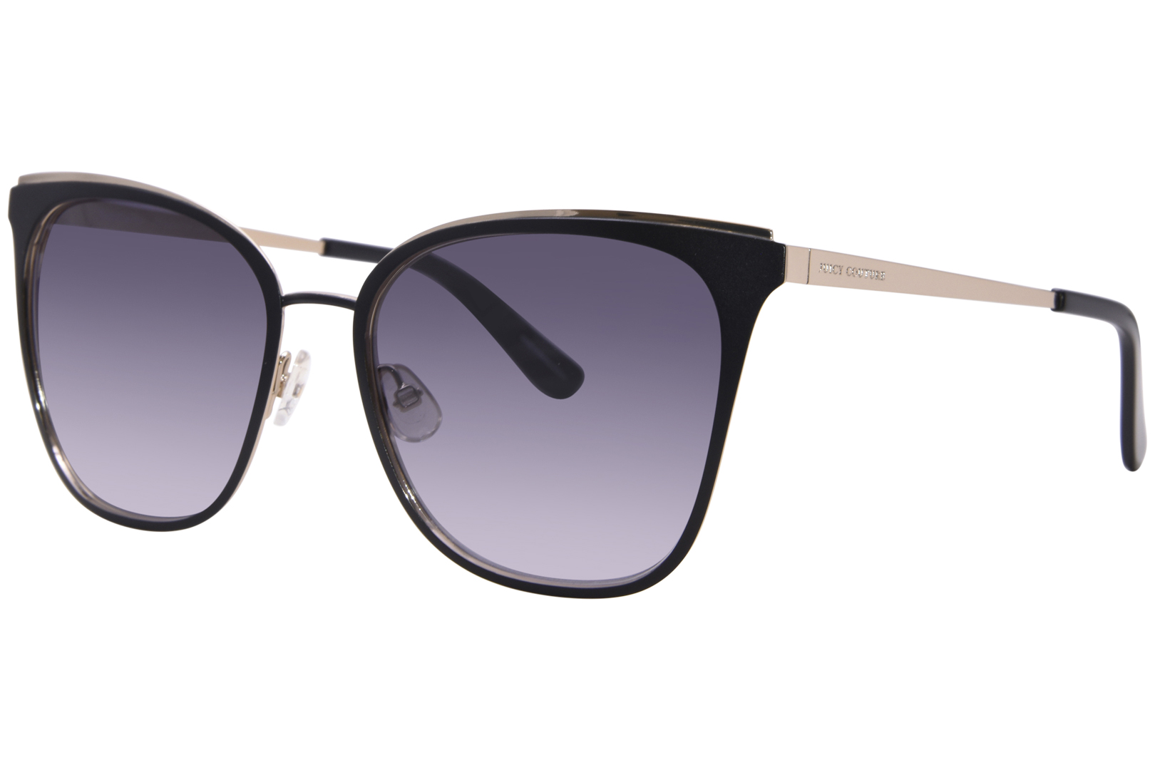 UPC 716736207131 product image for Juicy Couture JU 609/G/S 01T9O Sunglasses Women's Matte Black/Gold 56 18 140 - L | upcitemdb.com