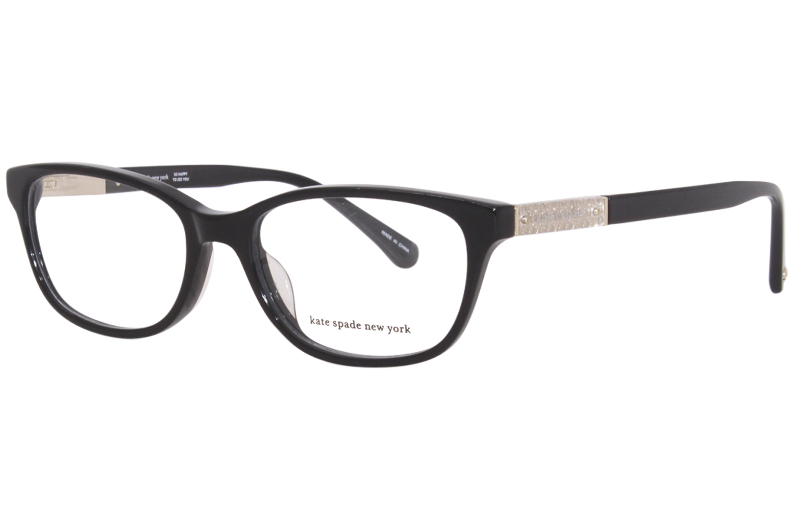 Kate Spade Hazen Eyeglasses Womens Full Rim Rectangle Shape 5562