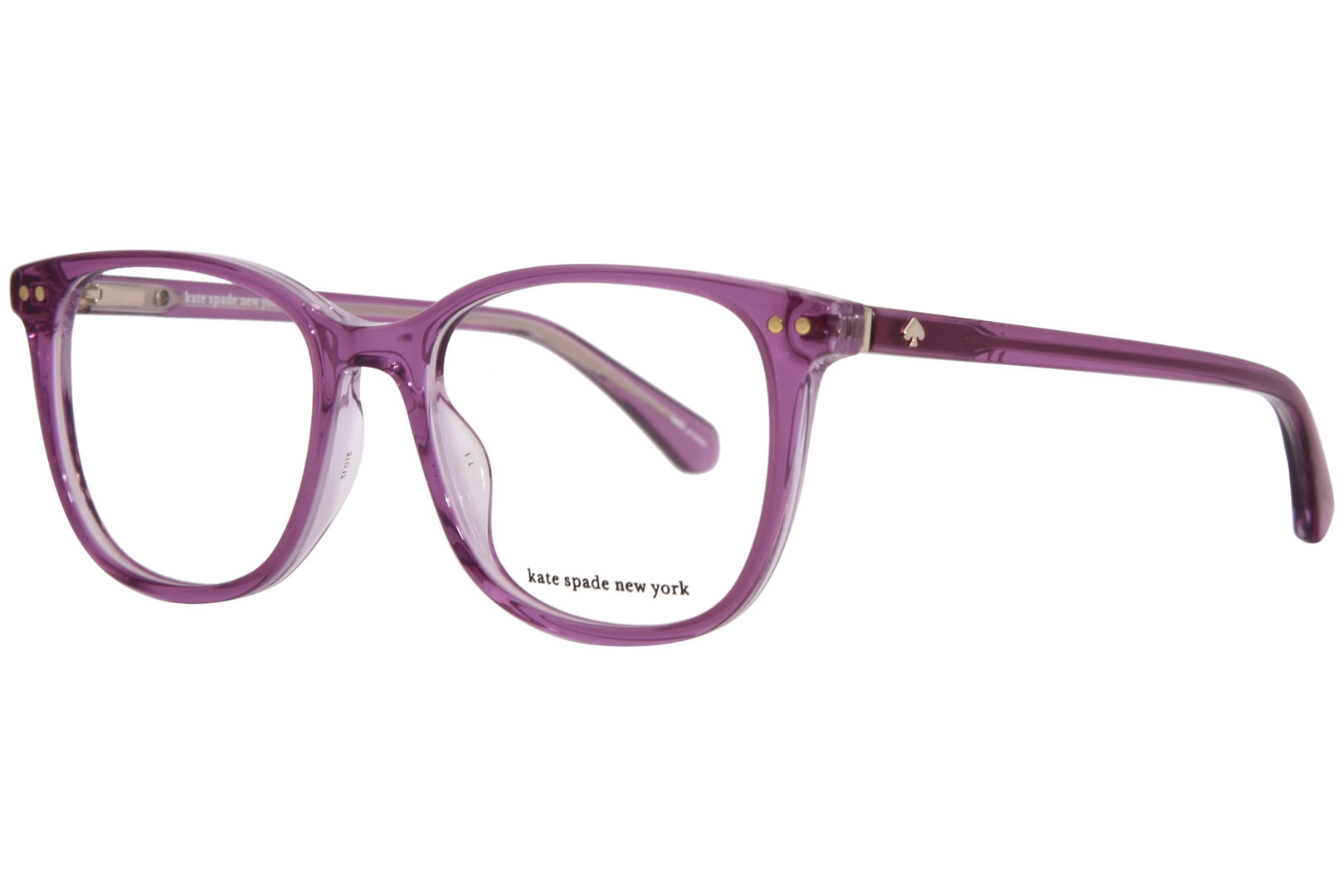 Kate Spade Joliet 0789 Eyeglasses Women's Lilac Full Rim 51-17-140 ...