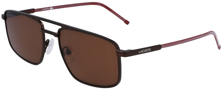 UPC 886895570138 product image for Lacoste L255S 201 Sunglasses Men's Matte Brown Rectangle Shape 56 19 145 - Lens- | upcitemdb.com