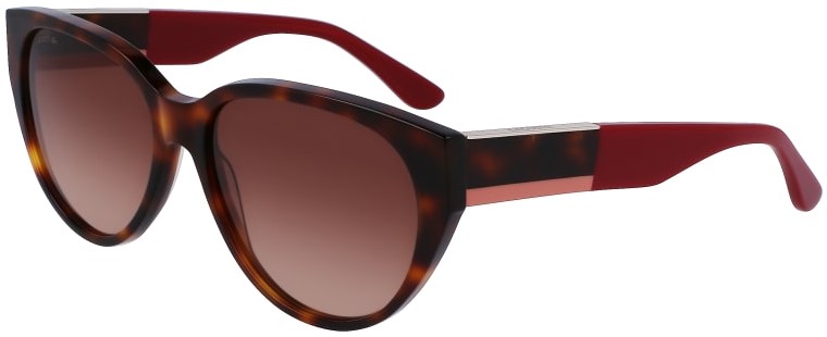 UPC 886895572576 product image for Lacoste L985S 240 Sunglasses Women's Tortoise Oval Shape 59 16 140 - Brown - Len | upcitemdb.com