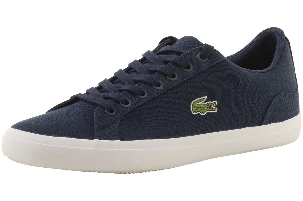 lacoste canvas sneakers