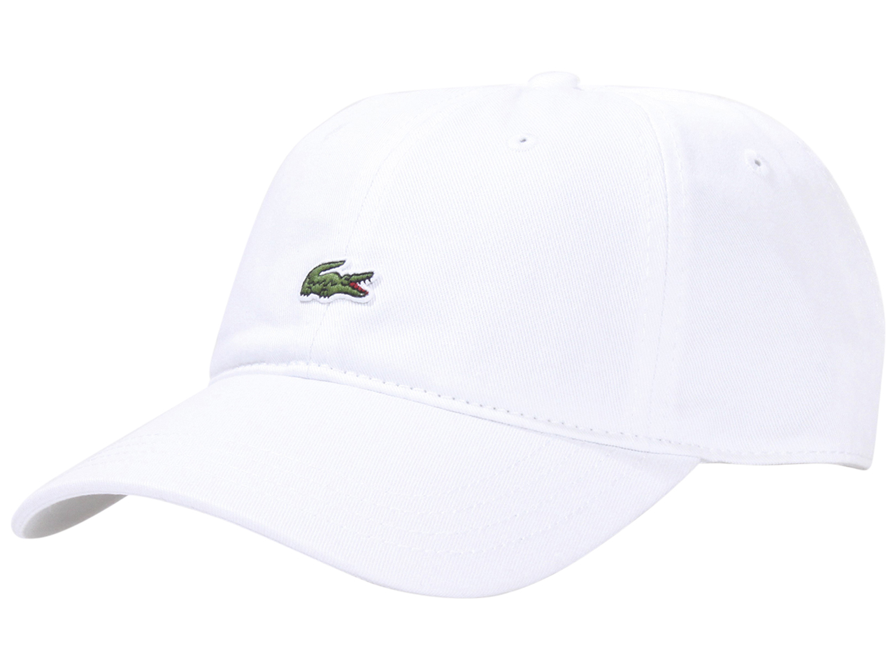 UPC 195750118591 product image for Lacoste Men's Strapback Baseball Cap Mini Croc Hat White One Size Fits Most | upcitemdb.com