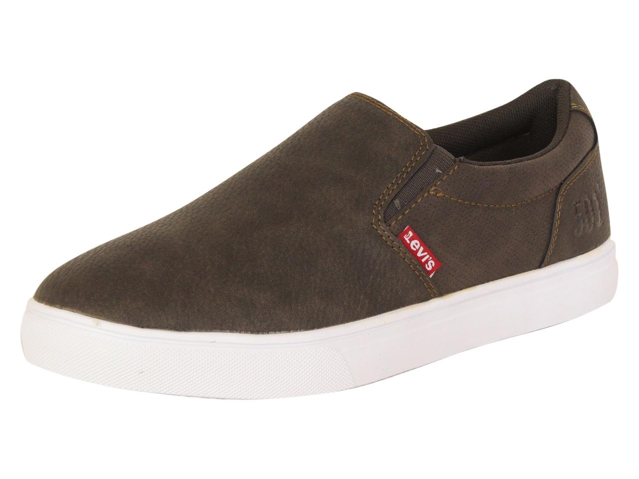 brown levis shoes