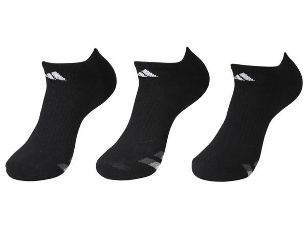  Adidas Men's 3-Pc Climalite No Show Compression Socks 