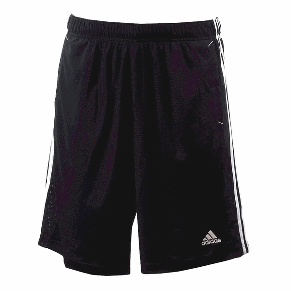  Adidas Men's Essential 3-Stripe Climalite Gym Shorts 