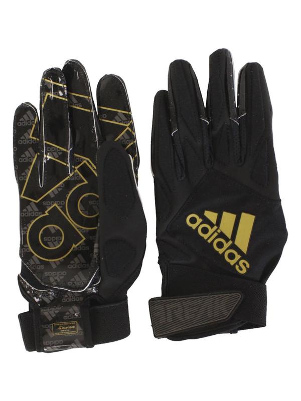 adidas black and gold football gloves