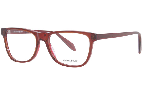  Alexander McQueen AM0248O Eyeglasses Full Rim Square Shape 