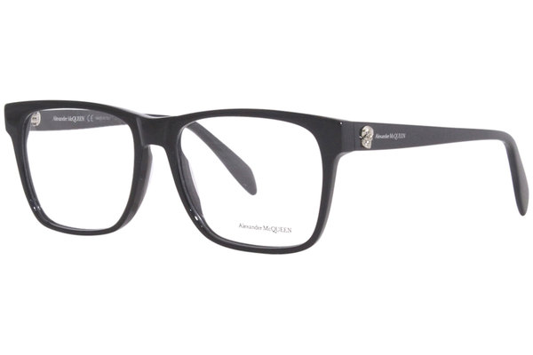 Alexander McQueen AM0282O Eyeglasses Frame Men's Full Rim Rectangular