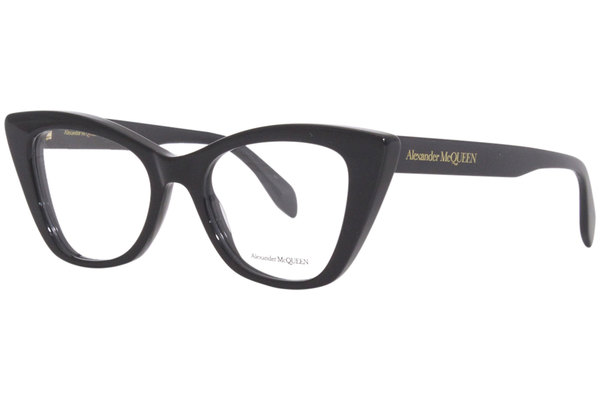  Alexander McQueen AM0305O Eyeglasses Frame Women's Full Rim Cat Eye 