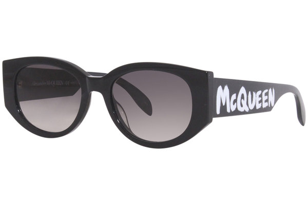 Alexander McQueen AM0330S Sunglasses Women's Oval
