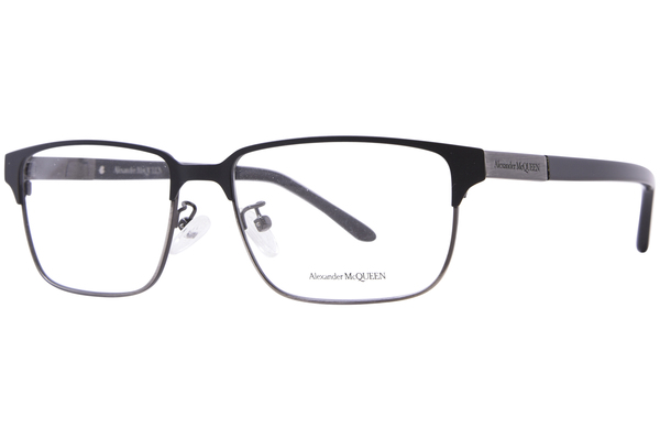  Alexander McQueen AM0346O Eyeglasses Men's Full Rim Rectangle Shape 