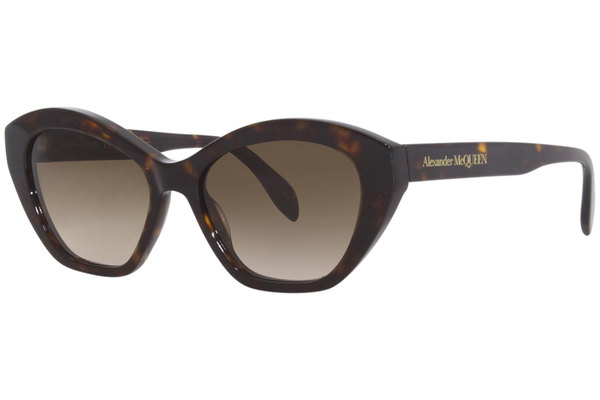 Alexander McQueen AM0355S Sunglasses Women's Cat Eye