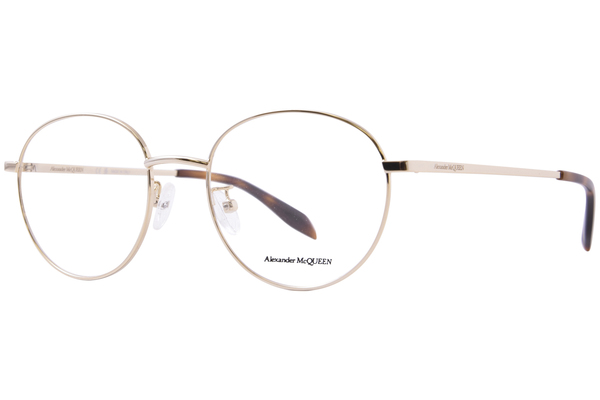  Alexander McQueen AM0414O Eyeglasses Full Rim Oval Shape 