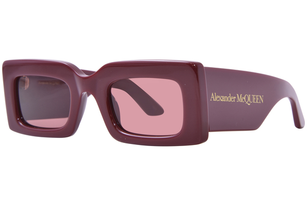 Alexander McQueen AM0433S Sunglasses Women's Rectangle Shape