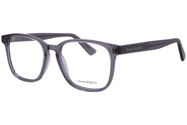  Alexander McQueen AM0462O Eyeglasses Men's Full Rim Rectangle Shape 