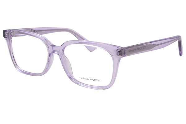  Alexander McQueen AM0464O Eyeglasses Women's Full Rim Rectangle Shape 