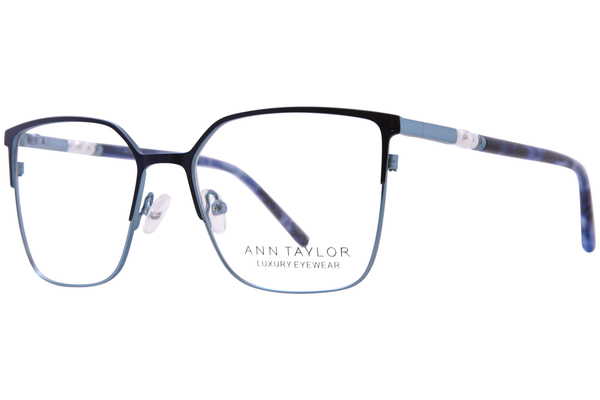 Ann Taylor AT026 Eyeglasses Women's Full Rim Rectangle Shape