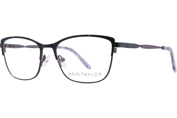 Ann Taylor AT108 Eyeglasses Women's Full Rim Rectangle Shape