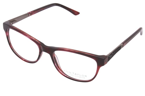  Ann Taylor ATP007 Eyeglasses Women's Full Rim Oval Optical Frame 