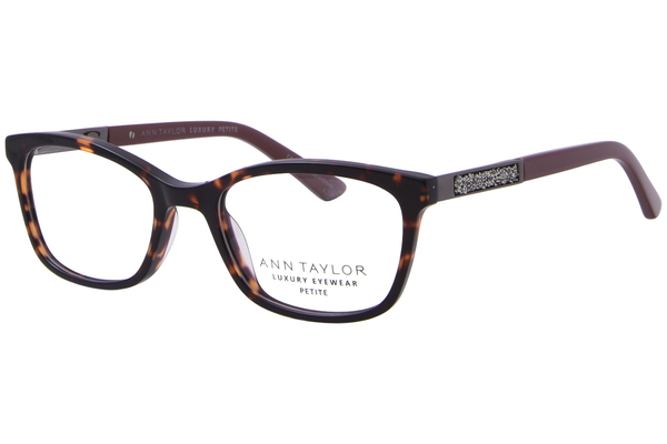 Ann Taylor TYATP005 Eyeglasses Women's Full Rim Square Shape