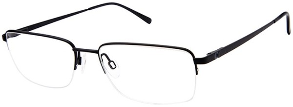  Aristar by Charmant AR30734 Eyeglasses Men's Semi Rim Rectangle Shape 