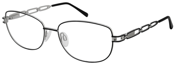  Aristar by Charmant 30800 Eyeglasses Women's Full Rim Rectangle Shape 