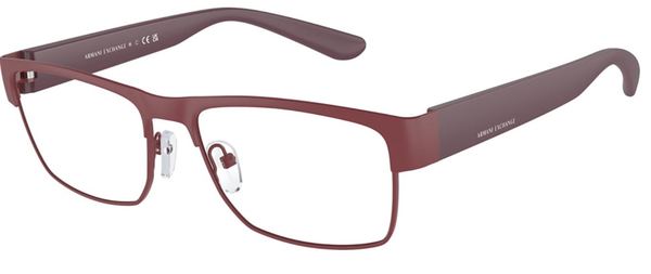  Armani Exchange AX1065 Eyeglasses Men's Full Rim Rectangle Shape 