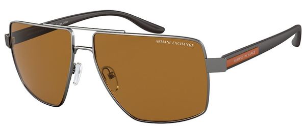  Armani Exchange AX2037S Sunglasses Men's Square Shape 