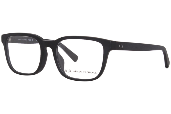 Armani Exchange AX3071 Eyeglasses Men's Full Rim Rectangle Shape