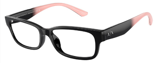  Armani Exchange AX3107U Eyeglasses Women's Full Rim Rectangle Shape 