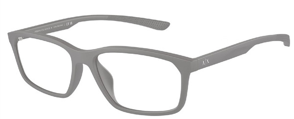  Armani Exchange AX3108U Eyeglasses Men's Full Rim Rectangle Shape 