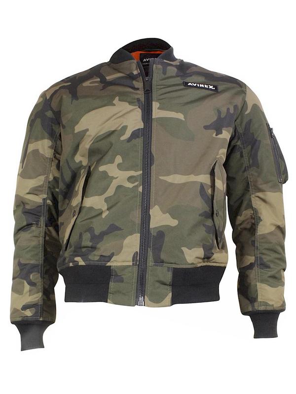  Avirex Men's Camo MA-1 Bomber Jacket 