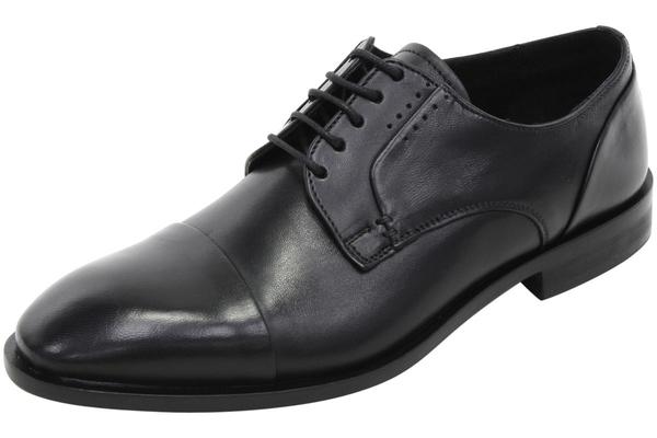  Bacco Bucci Men's Nacho Leather Lace-Up Oxfords Shoes 