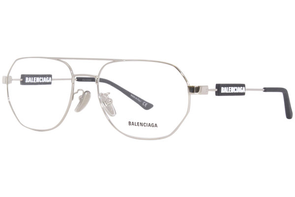  Balenciaga BB0117O Eyeglasses Frame Full Rim Pilot 